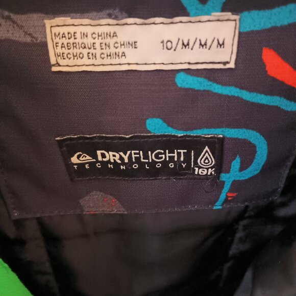 Boys 10 Quicksilver ski parka - Picture 6 of 7